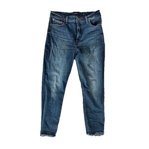 LUCKY BRAND BRIDGETTE HIGH RISE SKINNY JEANS WOMEN’S sz 10/30 A Frayed Stretch